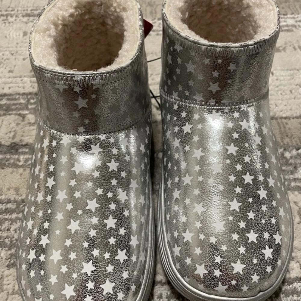 Roxy Silver Starry Winter Boots